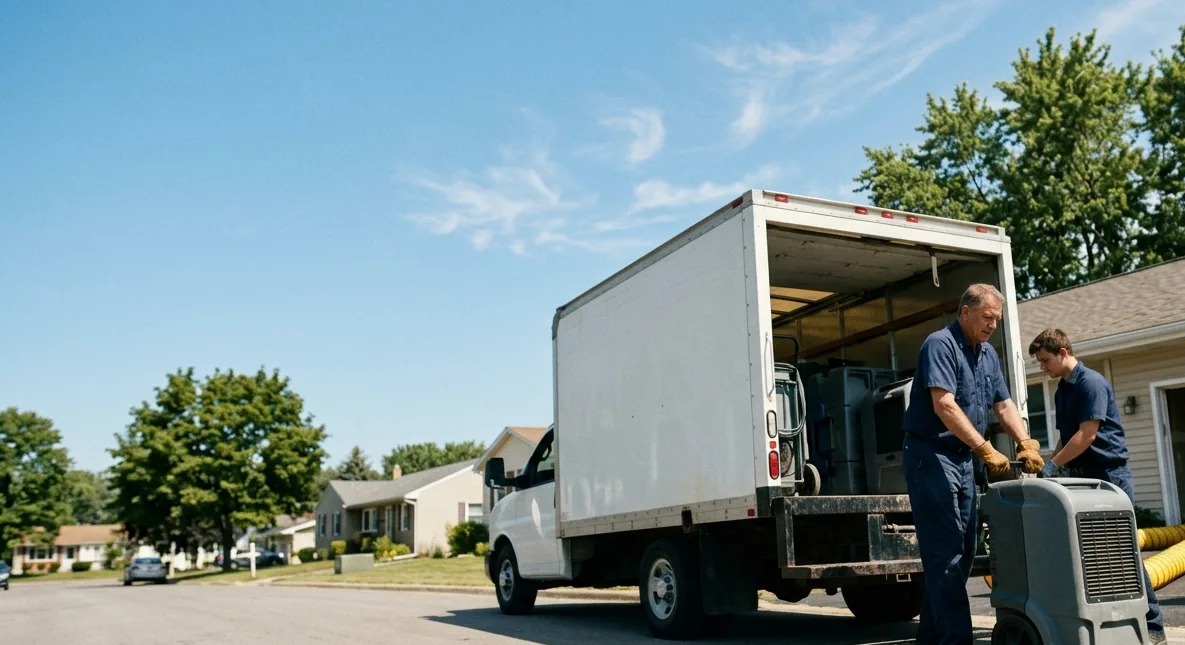 Water Damage Cleanup in Huntingtown, MD near me